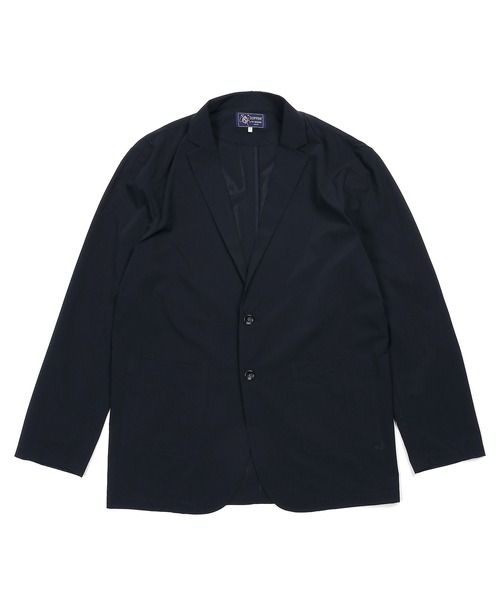 The DUFFER of ST.GEORGE(ザダファーオブセントジョージ)の「SETUP DOT MESH JACKET:ドットメッシュ調 セットアップジャケット(テーラードジャケット・メンズ・ネイビー/チャコールグレー・X-LARGE/LARGE/MEDIUM)」の10枚目の写真