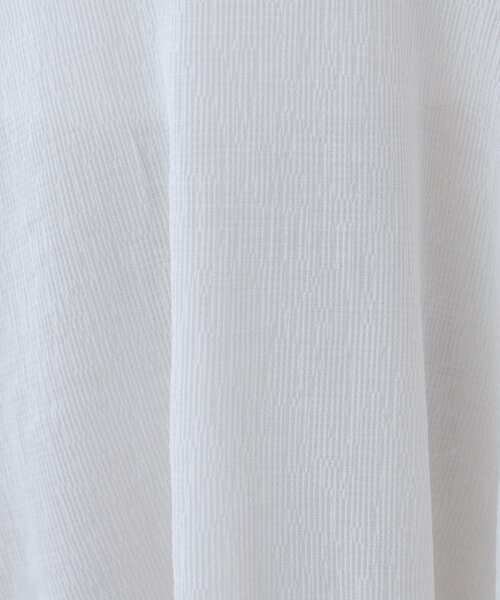 INDIVI(インディヴィ)の「【洗える】ペプラムトップス(Tシャツ/カットソー・レディース・サックスブルー/ブラック/オフホワイト・05/13/15 /38)」の8枚目の写真