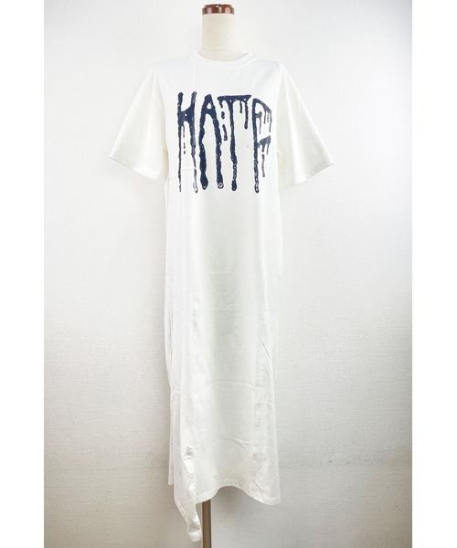 WORLD WIDE LOVE!（ワールドワイドラブ）の「切り替えロングワンピース（ワンピース・レディース・ホワイト/グリーン/ブラック・1）」の5枚目の写真