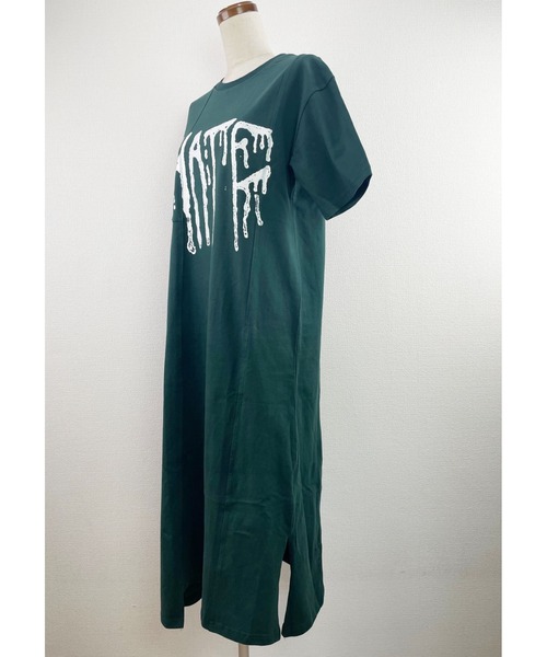 WORLD WIDE LOVE!（ワールドワイドラブ）の「切り替えロングワンピース（ワンピース・レディース・ホワイト/グリーン/ブラック・1）」の12枚目の写真