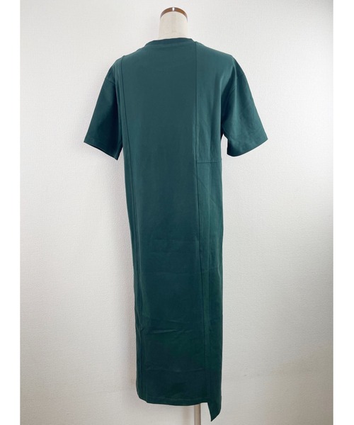 WORLD WIDE LOVE!（ワールドワイドラブ）の「切り替えロングワンピース（ワンピース・レディース・ホワイト/グリーン/ブラック・1）」の13枚目の写真