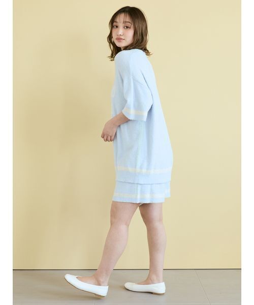 セール】【ONLINE限定】スムーズィートリム半袖プルオーバー＆ショート