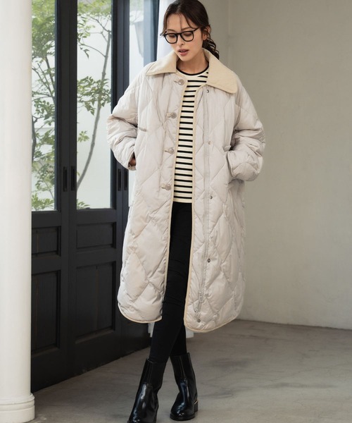 セール】【2025AW】【高品質ダウン90％】2WAY ステンカラー