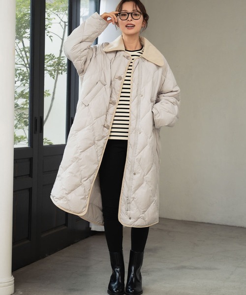 セール】【2025AW】【高品質ダウン90％】2WAY ステンカラー