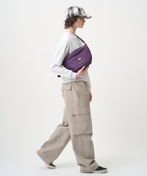 POLYESTER TAFFETA SLING BAG〈CHEMIN VERT 4.2〉（ボディバッグ