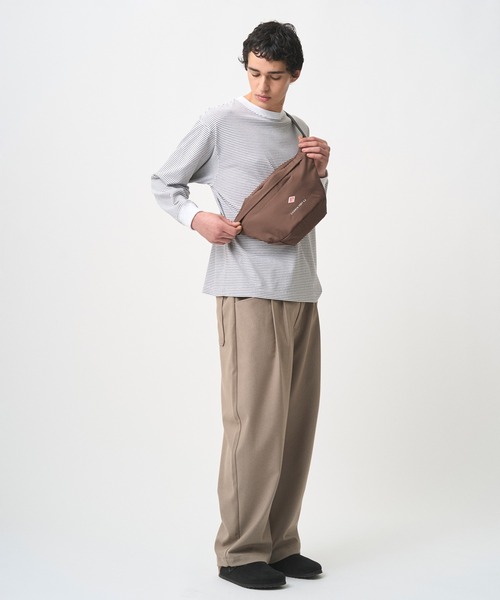 POLYESTER TAFFETA SLING BAG〈CHEMIN VERT 4.2〉（ボディバッグ
