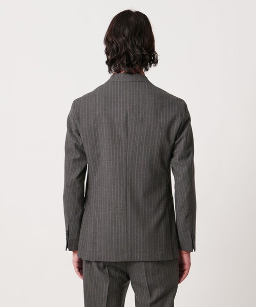 UNITED ARROWS（ユナイテッドアローズ）の「MARZOTTO/アムンゼン ４ボタン ダブル テーラードジャケット R-MODEL（セットアップ・メンズ・モカ・46/50/48）」の5枚目の写真