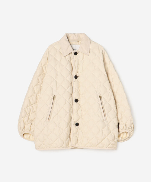 Gymphlex | キルトダウンパフスリーブミドルコート SOLID WOMEN