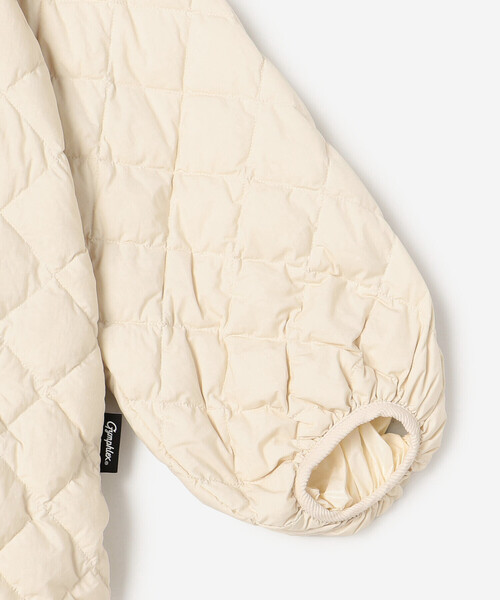 GYMPHLEX(ジムフレックス)の「Gymphlex | キルトダウンパフスリーブミドルコート SOLID WOMEN(その他アウター・レディース・アイボリー・12)」の15枚目の写真