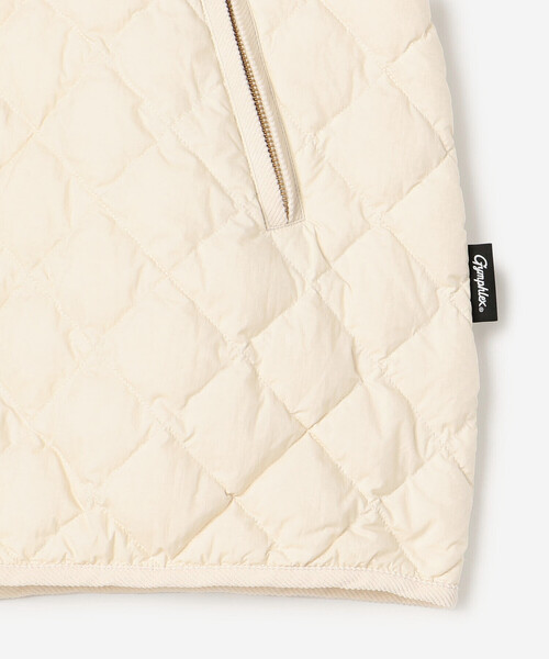 GYMPHLEX(ジムフレックス)の「Gymphlex | キルトダウンパフスリーブミドルコート SOLID WOMEN(その他アウター・レディース・アイボリー・12)」の16枚目の写真