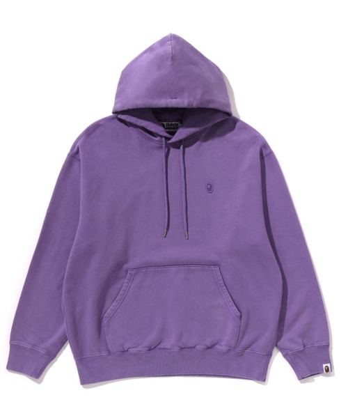 GARMENT DYE ONE POINT RELAXED FIT PULLOVER HOODIE（パーカー）｜A