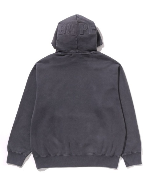 GARMENT DYE ONE POINT RELAXED FIT PULLOVER HOODIE（パーカー）｜A