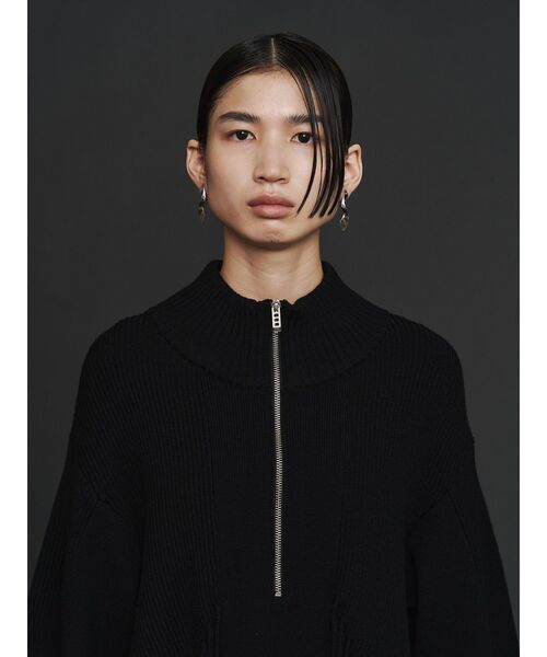 UN3D. トップス UN3D.（アンスリード）の「SEE THROUGH SHORT TOP / シースルー