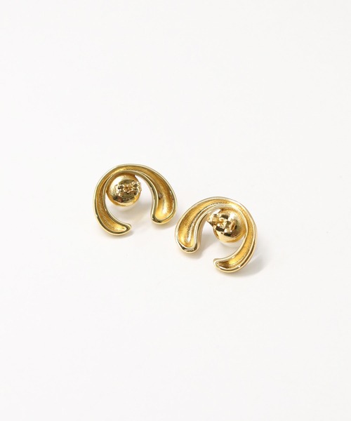 Gready Brilliant（グレディブリリアン）の「ステンレスパールピアス（ピアス（両耳用）・レディース・ゴールド・FREE）」の3枚目の写真