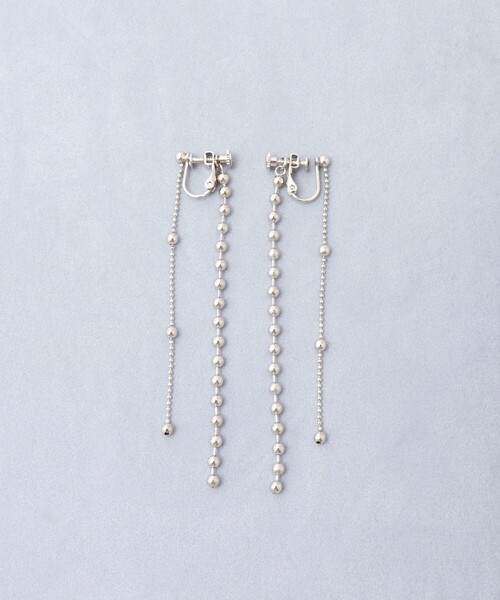 grace grace （グラスグラス）の「【grace grace/グラスグラス】スキップボールボールiイヤリング（イヤリング・レディース・ゴールド/シルバー・FREE）」の2枚目の写真