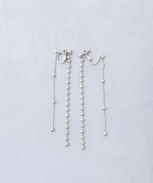 grace grace （グラスグラス）の「【grace grace/グラスグラス】スキップボールボールiイヤリング（イヤリング・レディース・ゴールド/シルバー・FREE）」の3枚目の写真