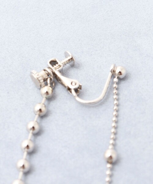 grace grace （グラスグラス）の「【grace grace/グラスグラス】スキップボールボールiイヤリング（イヤリング・レディース・ゴールド/シルバー・FREE）」の6枚目の写真