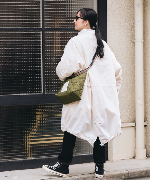 FREAK'S STORE（フリークスストア）の「【セットアイテム】M-65 ロング 3Way ライナーセット/モッズコート/キルティング（モッズコート・レディース・オフホワイト・FREE）」の3枚目の写真