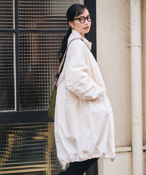 FREAK'S STORE（フリークスストア）の「【セットアイテム】M-65 ロング 3Way ライナーセット/モッズコート/キルティング（モッズコート・レディース・オフホワイト・FREE）」の5枚目の写真