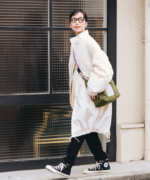 FREAK'S STORE（フリークスストア）の「【セットアイテム】M-65 ロング 3Way ライナーセット/モッズコート/キルティング（モッズコート・レディース・オフホワイト・FREE）」の9枚目の写真