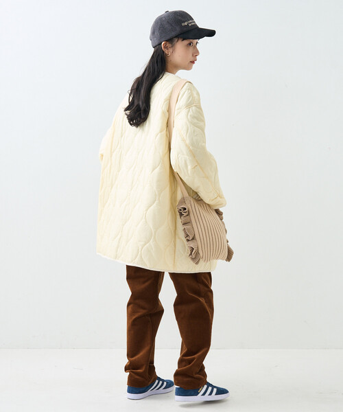 FREAK'S STORE（フリークスストア）の「【セットアイテム】M-65 ロング 3Way ライナーセット/モッズコート/キルティング（モッズコート・レディース・オフホワイト・FREE）」の12枚目の写真