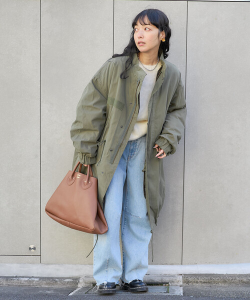 FREAK'S STORE（フリークスストア）の「【セットアイテム】M-65 ロング 3Way ライナーセット/モッズコート/キルティング（モッズコート・レディース・オフホワイト・FREE）」の16枚目の写真