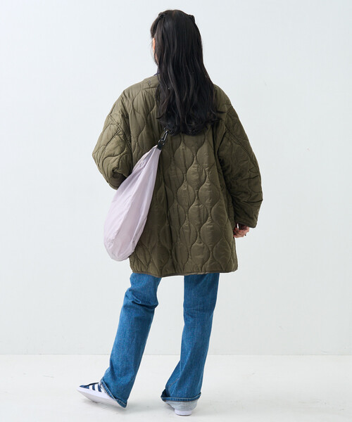 FREAK'S STORE（フリークスストア）の「【セットアイテム】M-65 ロング 3Way ライナーセット/モッズコート/キルティング（モッズコート・レディース・オフホワイト・FREE）」の18枚目の写真