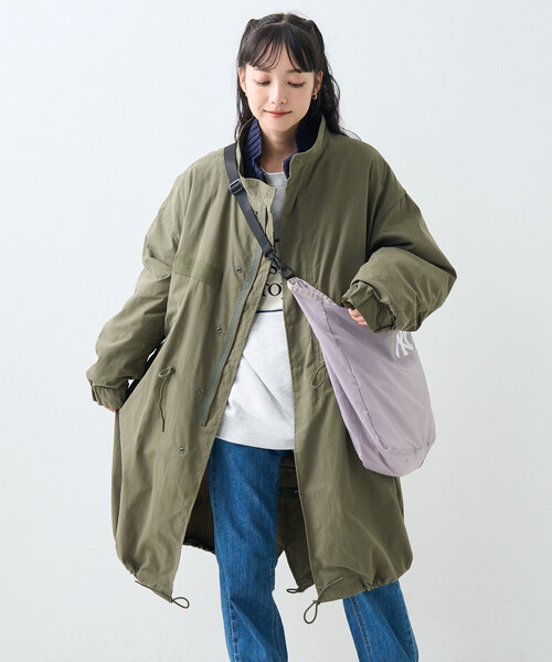 FREAK'S STORE（フリークスストア）の「【セットアイテム】M-65 ロング 3Way ライナーセット/モッズコート/キルティング（モッズコート・レディース・オフホワイト・FREE）」の21枚目の写真