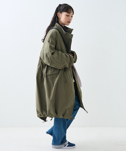 FREAK'S STORE（フリークスストア）の「【セットアイテム】M-65 ロング 3Way ライナーセット/モッズコート/キルティング（モッズコート・レディース・オフホワイト・FREE）」の22枚目の写真