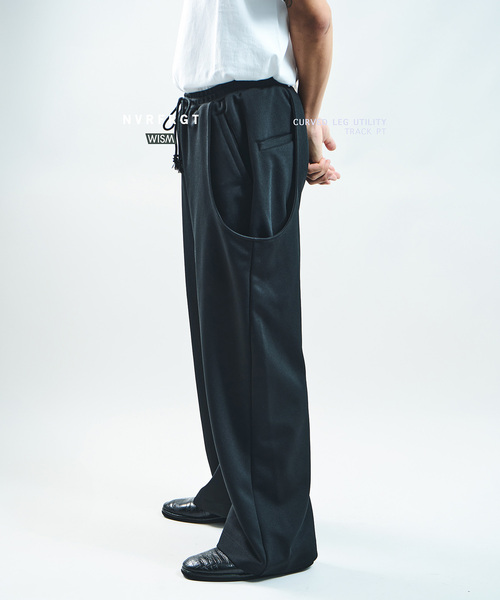 NVRFRGT × WISM別注 CURVED LEG UTILITY TRACK PT（その他パンツ