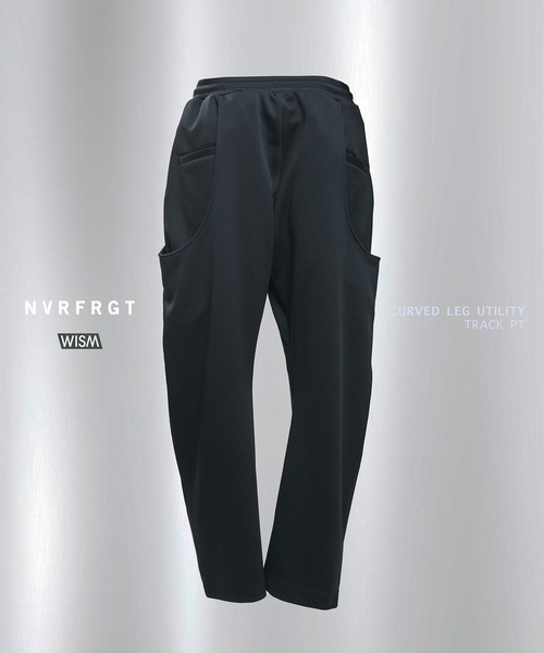 【NVRFRGT/ネヴァーフォーゲット】Sカーブワイドユーティリティパンツ　新品 NVRFRGT（ネヴァーフォーゲット） スラックス 「NVRFRGT/ネヴァー