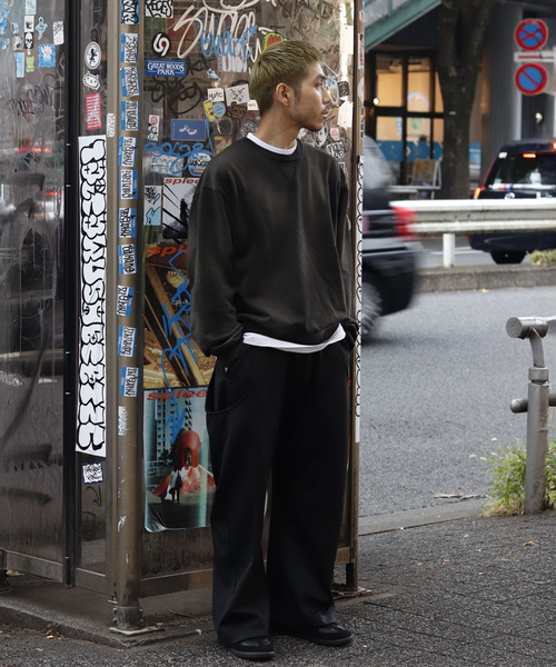 NVRFRGT(ネヴァーフォーゲット)の「NVRFRGT × WISM別注 CURVED LEG UTILITY TRACK PT(その他パンツ・メンズ・ブラック・2/3/1)」の20枚目の写真