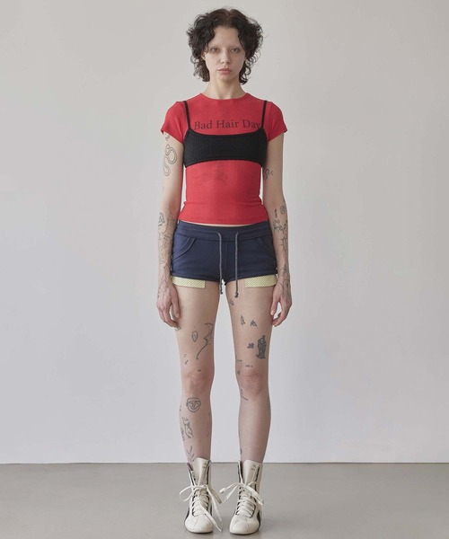 SCULPTOR（スカルプター）の「Eyelet Knit Bustier（その他トップス・レディース・アイボリー/ブラック/レッド/グレー・LARGE/MEDIUM/X-SMALL/SMALL）」の14枚目の写真