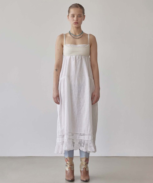 SCULPTOR（スカルプター）の「Eyelet Knit Bustier（その他トップス・レディース・アイボリー/ブラック/レッド/グレー・LARGE/MEDIUM/X-SMALL/SMALL）」の7枚目の写真