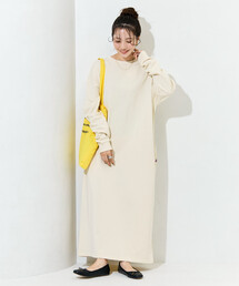 FREAK'S STORE（フリークスストア）の「限定展開　USAコットン ビッグ シルエット ロングスリーブ ワンピース（ワンピース）」