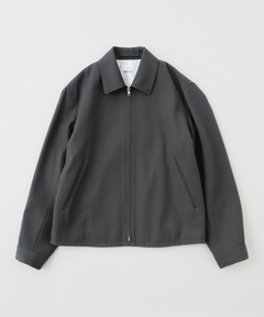 MELTON ZIP BLOUSON/ウールメルトンジップジャケット（ブルゾン