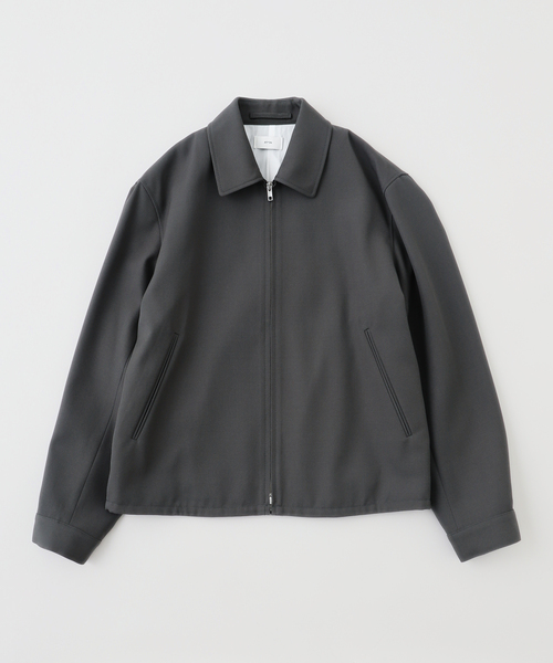 ATON (エイトン) BACK SATIN HARRINGTON ジャケット（その他