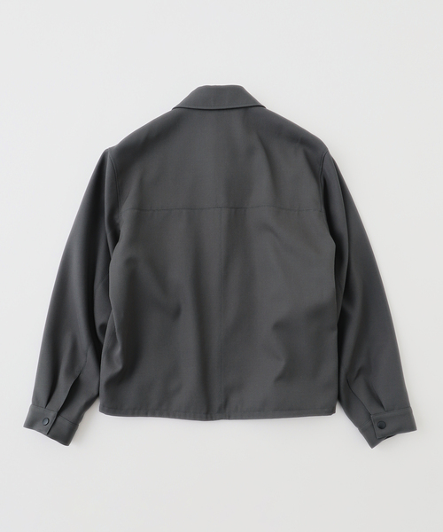 ATON (エイトン) BACK SATIN HARRINGTON ジャケット（その他アウター