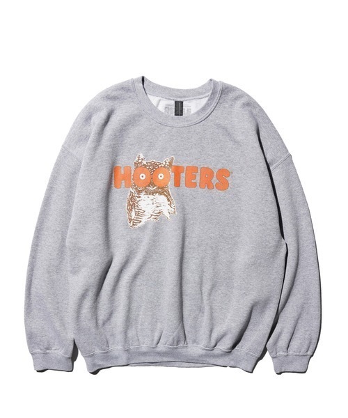 THRIFTY LOOK(スリフティールック)の「THRIFTY LOOK スリフティルック / THRIFTY"HOOTERS"CREW SWEAT(スウェット・メンズ・グレー・LARGE/X-LARGE/XX-LARGE)」の1枚目の写真