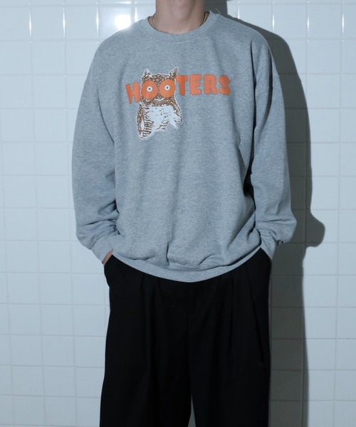 THRIFTY LOOK(スリフティールック)の「THRIFTY LOOK スリフティルック / THRIFTY"HOOTERS"CREW SWEAT(スウェット・メンズ・グレー・LARGE/X-LARGE/XX-LARGE)」の7枚目の写真