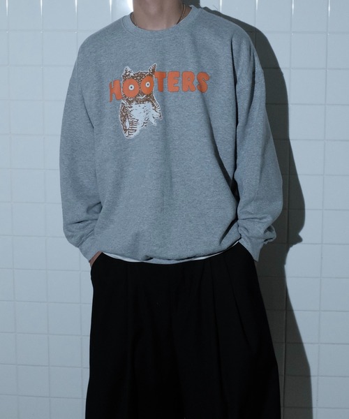 THRIFTY LOOK(スリフティールック)の「THRIFTY LOOK スリフティルック / THRIFTY"HOOTERS"CREW SWEAT(スウェット・メンズ・グレー・LARGE/X-LARGE/XX-LARGE)」の11枚目の写真
