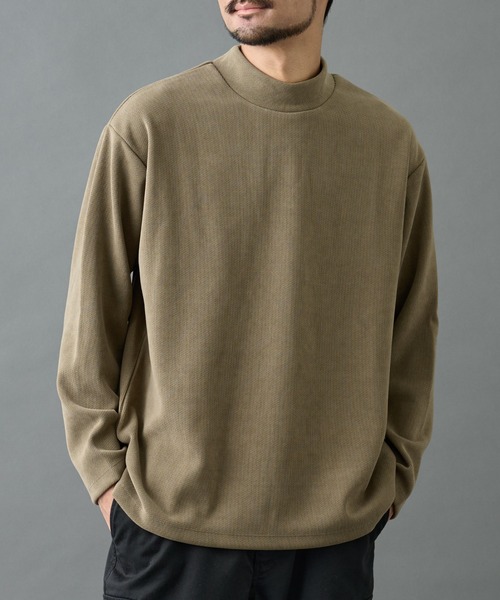 COLONY 2139（コロニートゥーワンスリーナイン）の「カットモールハイネックプルオーバー（Tシャツ/カットソー・メンズ・ホワイト/ブラック/グレイッシュベージュ・LARGE/MEDIUM）」の20枚目の写真