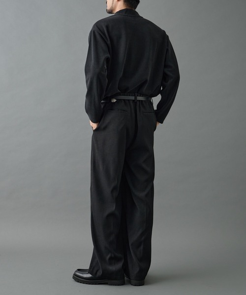 COLONY 2139（コロニートゥーワンスリーナイン）の「カットモールハイネックプルオーバー（Tシャツ/カットソー・メンズ・ホワイト/ブラック/グレイッシュベージュ・LARGE/MEDIUM）」の18枚目の写真