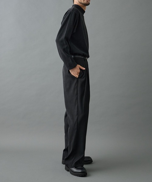 COLONY 2139（コロニートゥーワンスリーナイン）の「カットモールハイネックプルオーバー（Tシャツ/カットソー・メンズ・ホワイト/ブラック/グレイッシュベージュ・LARGE/MEDIUM）」の19枚目の写真