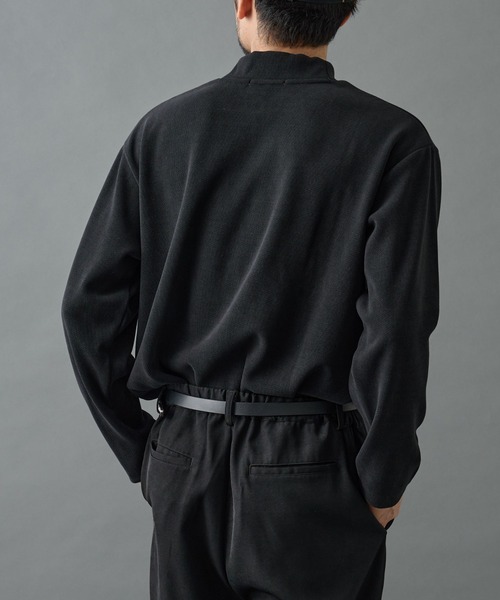 COLONY 2139（コロニートゥーワンスリーナイン）の「カットモールハイネックプルオーバー（Tシャツ/カットソー・メンズ・ホワイト/ブラック/グレイッシュベージュ・LARGE/MEDIUM）」の14枚目の写真