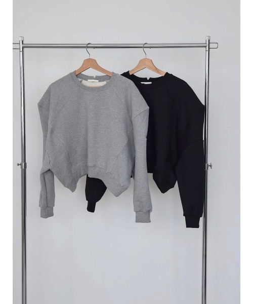 PUFF SLEEVE SWEAT裏起毛（スウェット）｜AMOMMA（アモマ）の