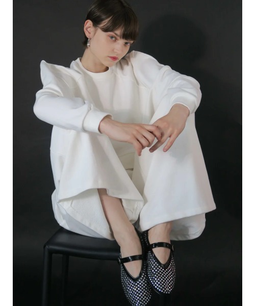 PUFF SLEEVE SWEAT裏起毛（スウェット）｜AMOMMA（アモマ）の