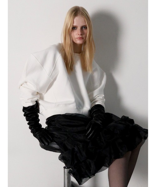 PUFF SLEEVE SWEAT裏起毛（スウェット）｜AMOMMA（アモマ）の