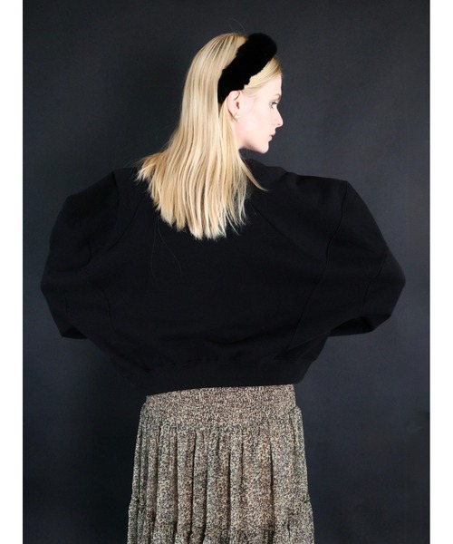 PUFF SLEEVE SWEAT裏起毛（スウェット）｜AMOMMA（アモマ）の