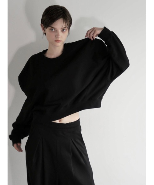 PUFF SLEEVE SWEAT裏起毛（スウェット）｜AMOMMA（アモマ）の